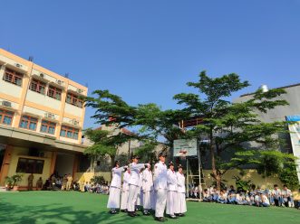 Sambut Siswa di Tahun Ajaran Baru Ala SMA Muhammadiyah PK Solo