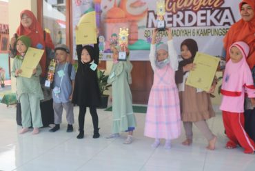 Ratusan Anak Ikuti Lomba Gebyar Merdeka SD Muhammadiyah 6 Solo