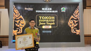 Kepala SD Muhammadiyah PK Solo Raih Titel Tokoh Inspiratif Jateng 2024