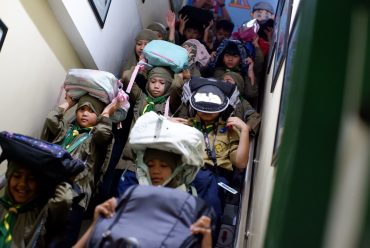 SD Muhammadiyah PK Solo Gelar Simulasi Mitigasi Bencana Bersama MDMC