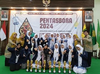 SMP Muhammadiyah PK Solo Borong 10 Prestasi Pentasbora