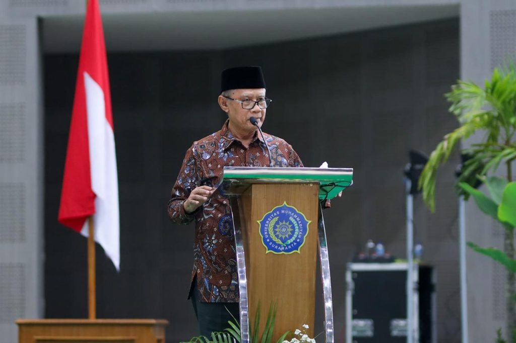 Haedar Nashir Hadiri Upacara Hari Jadi ke-66 UMS, Amanatkan Peningkatan Pemberdayaan dan Kepemimpinan