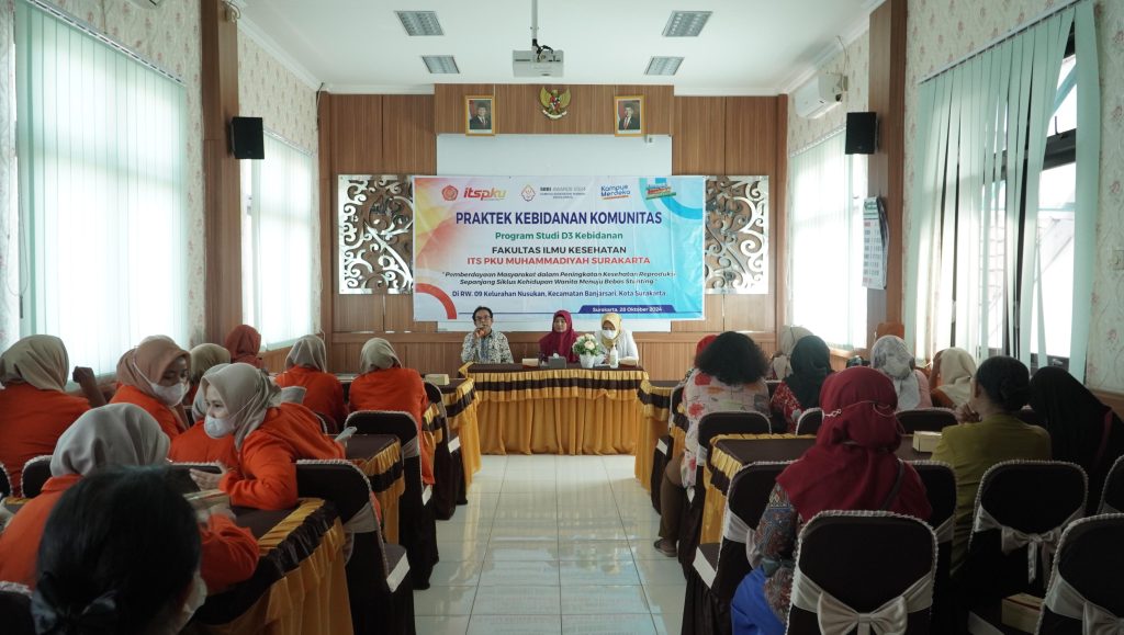 Mahasiswa Kebidanan ITS PKU Muhammadiyah Solo Gelar Pemberdayaan di Nusukan