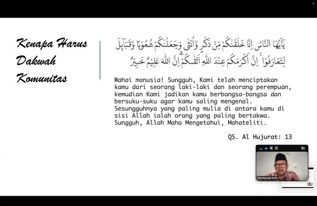 Ketua LDK PP Muhammadiyah: Dakwah Komunitas Bukanlah Hal Baru dalam Persyarikatan