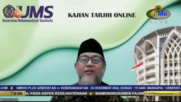 Kajian Tarjih UMS: Ahlusunnah wal Jamaah Dalam Pemahaman Muhammadiyah