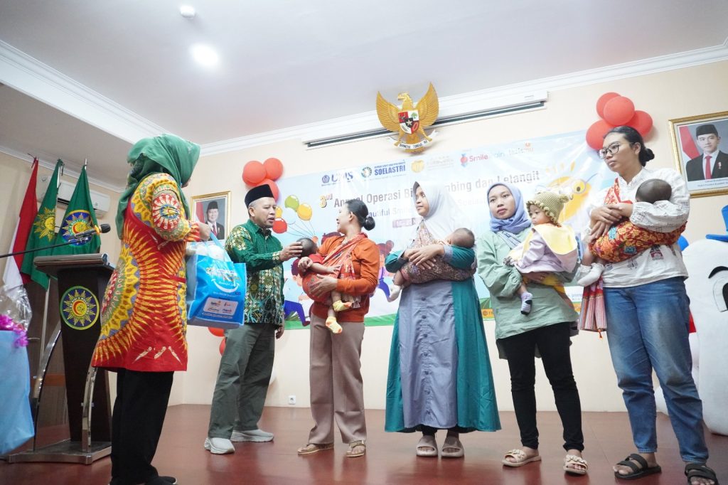 RSGM Soelastri UMS Gelar Operasi Gratis Bibir Sumbing dan Lelangit