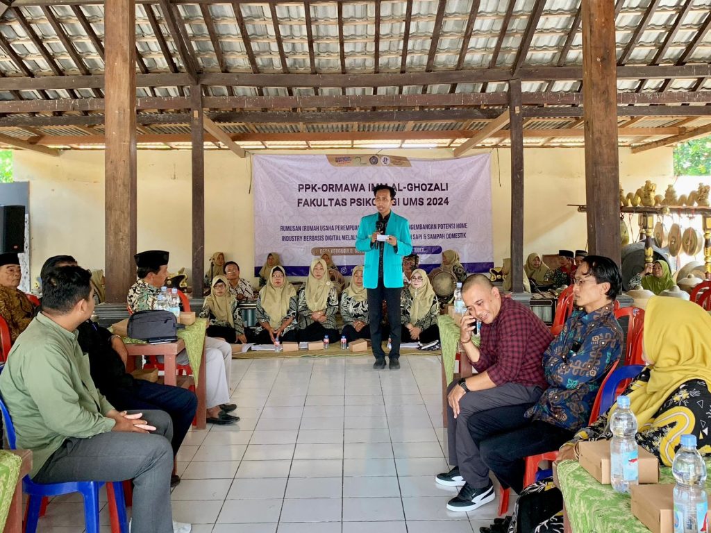 PPK Ormawa IMM Psikologi UMS Tutup Program Pengabdian Masyarakat di Desa Kebongulo