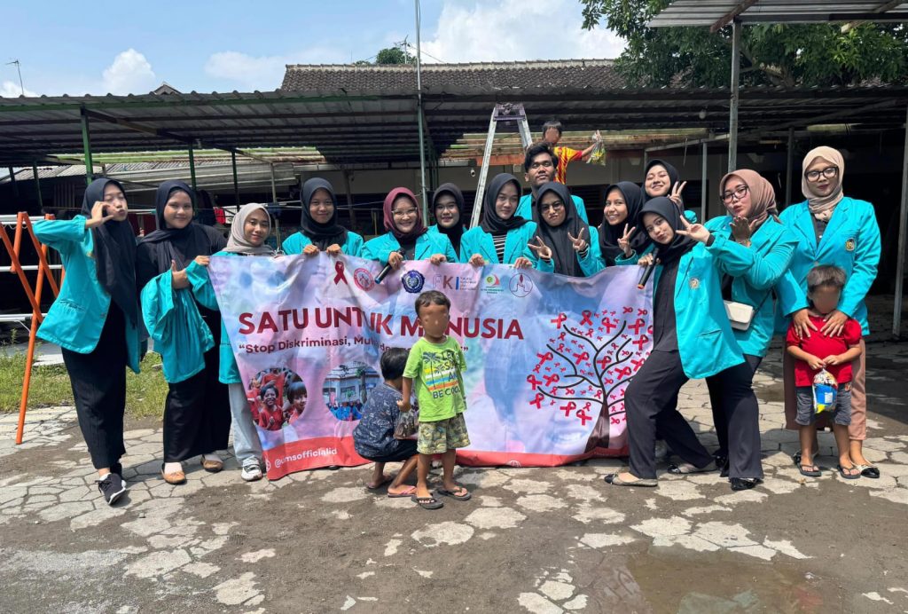 Mahasiswa Ilkom UMS Gandeng Yayasan Lentera, Kampanye Penghapusan Stigma Negatif HIV