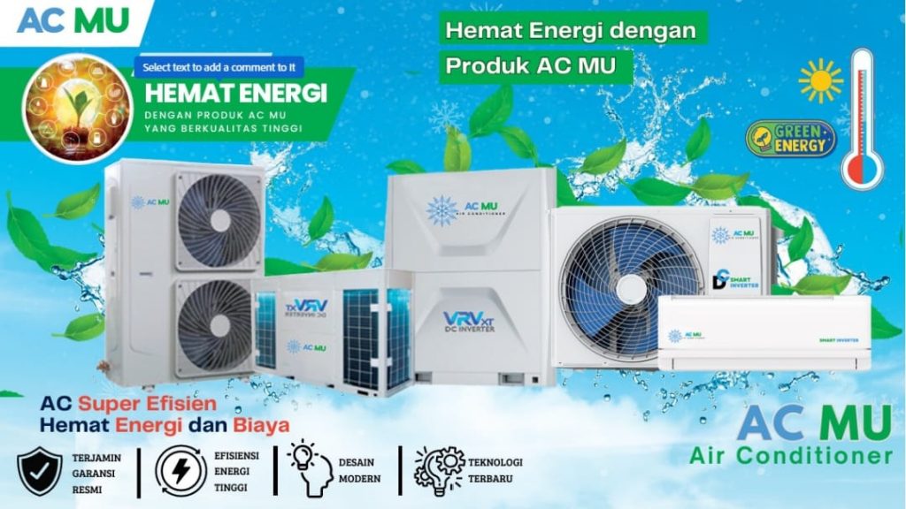 Muhammadiyah Luncurkan AC Hemat Energi dan Ramah Lingkungan di Arena Tanwir