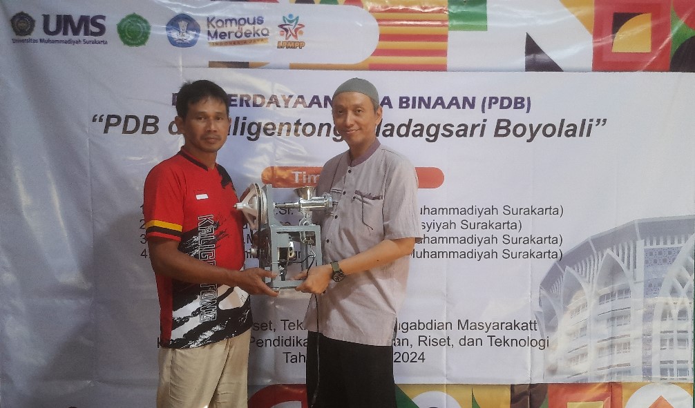 Pendampingan Masyarakat Desa Kaligentong: Kiprah UMS di Program DRTPM 2024