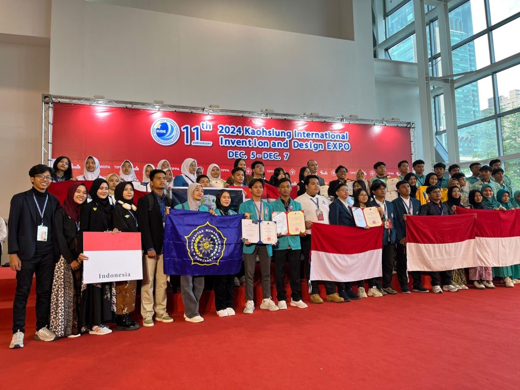 Inovasi Kolaboratif, Tim UMS Sabet 4 Penghargaan di Ajang Internasional di Taiwan