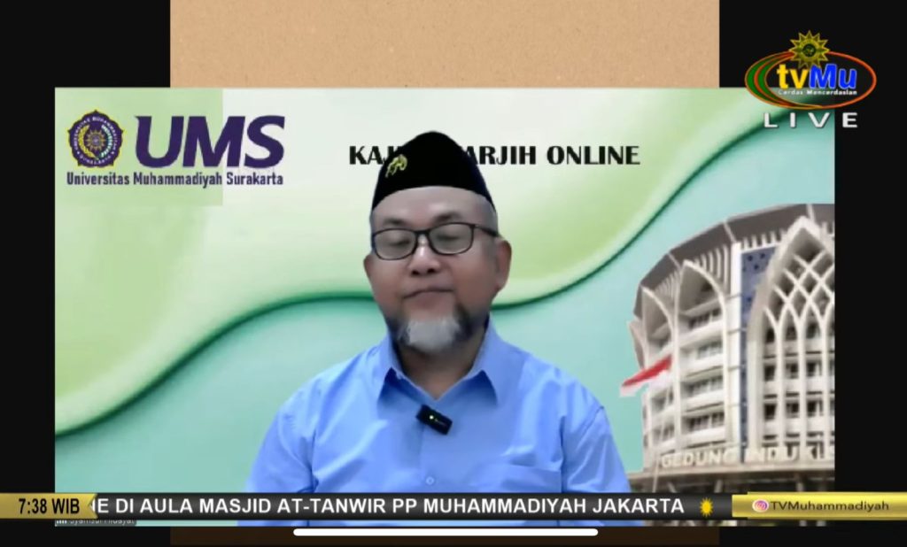 Kajian Tarjih Online UMS Bahas Batas Toleransi Antarumat Beragama