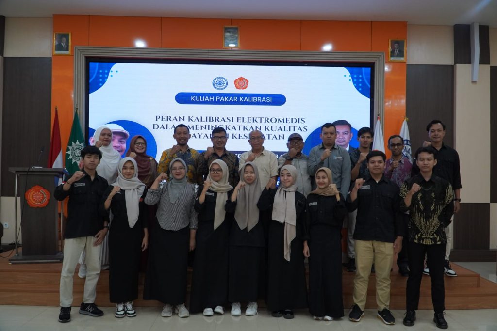 Program Studi Teknologi Rekayasa Elektromedis, ITS PKU Muhammadiyah Solo menyelenggarakan Kuliah Pakar bertema “Peran Kalibrasi dalam Meningkatkan Kualitas Pelayanan Kesehatan.”