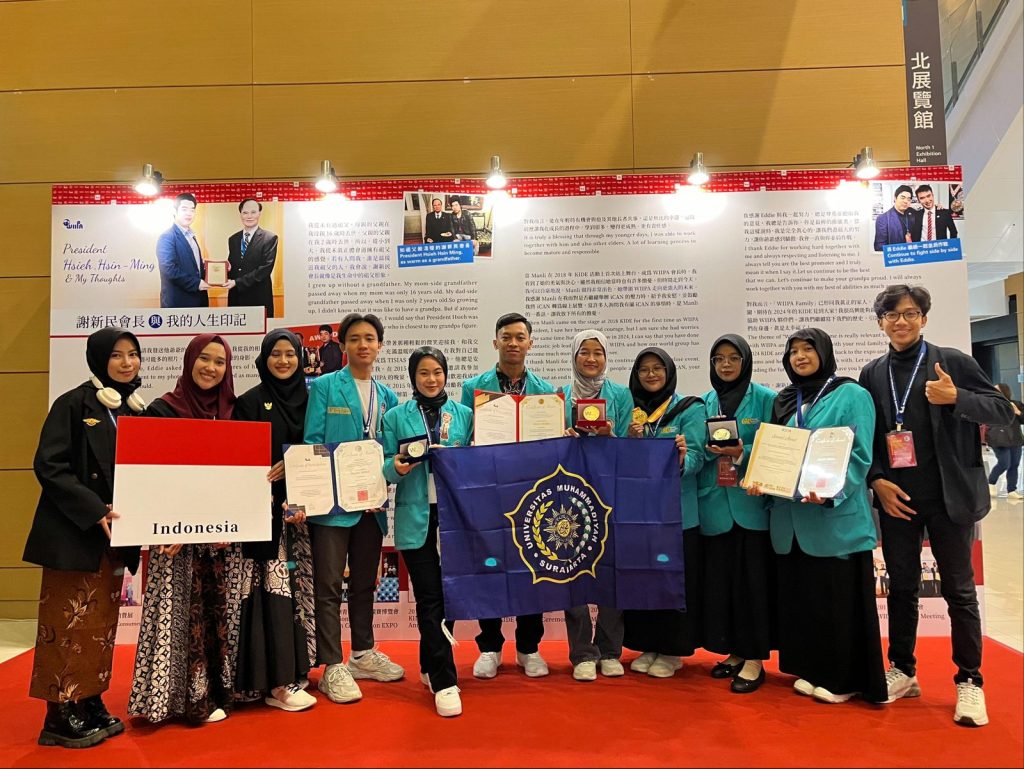 Inovasi Kolaboratif, Tim UMS Sabet 4 Penghargaan di Ajang Internasional di Taiwan
