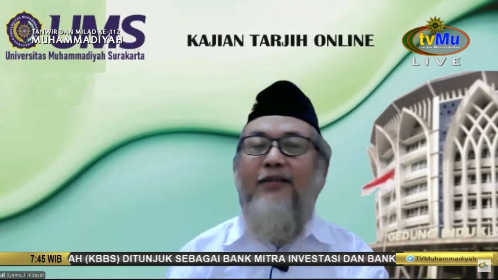 Kajian Rutin Selasa, Usung Tema Tarjih Ahlusunnah Wal Jamaah Manhaj Salaf