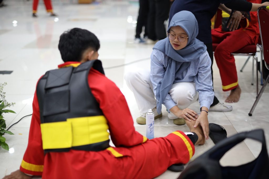 Jaga Keselamatan Atlet, Panitia Turnamen Nasional Tapak Suci UMS Sediakan Layanan Medis