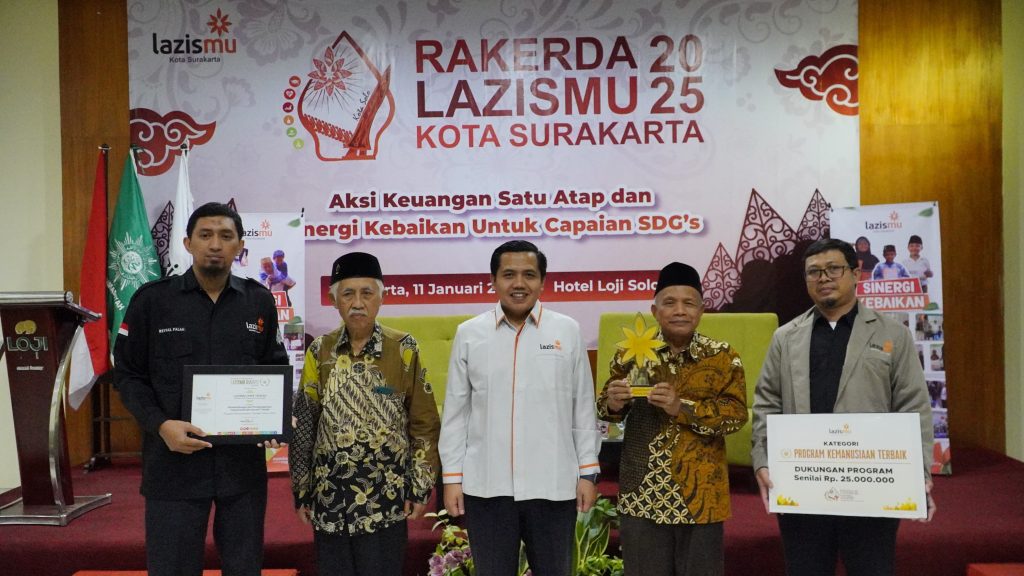 Lembaga Amil Zakat, Infak, dan Sedekah Muhammadiyah (Lazismu) Kota Solo sukses menyelenggarakan Rapat Kerja Daerah (Rakerda) 2025 pada Sabtu (11/01/2025) di Hotel Loji Solo, Punggawan, Banjarsari, Kota Solo.