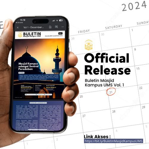 Luncurkan Buletin Masjid Kampus UMS: Inovasi Dakwah Digital Masa Kini