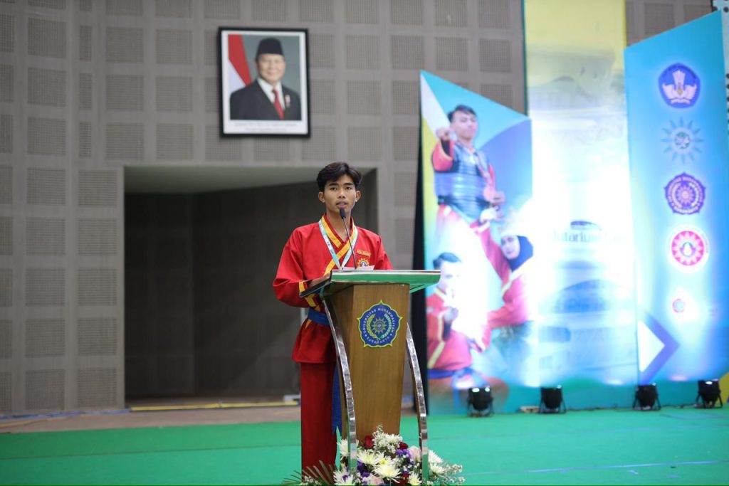 Ketua panitia, Rizki Khoirul Amri. (Humas)