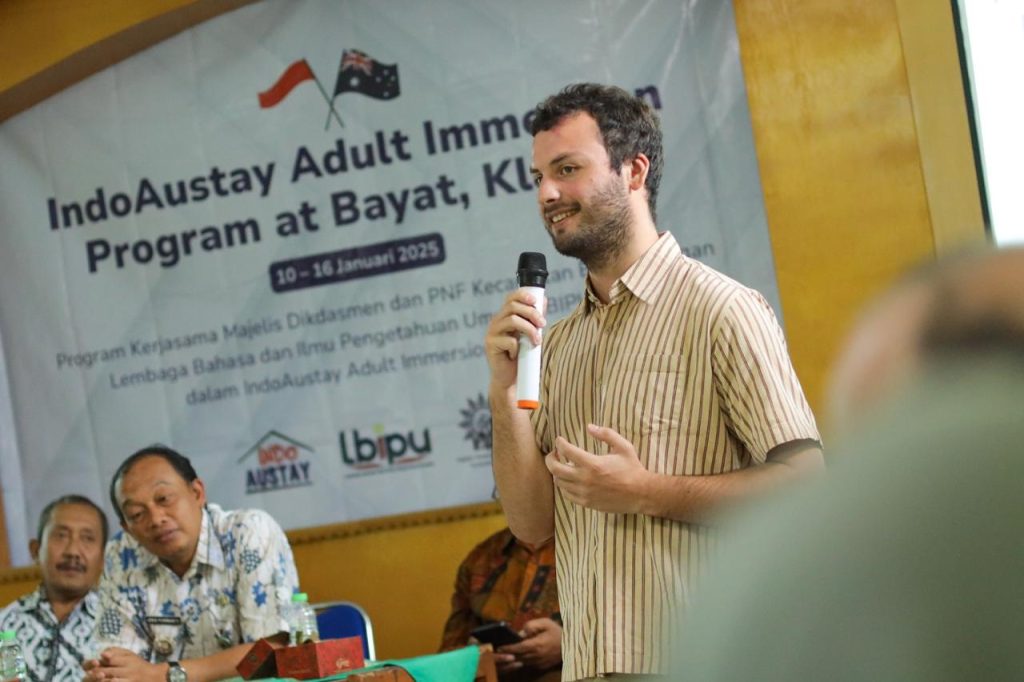 Delegasi Indo-Austay Pelajari Budaya Jawa di Bayat, Klaten