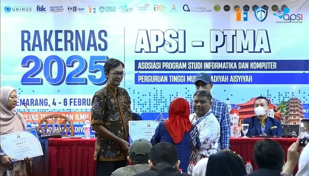 FOSTI UMS Raih Berbagai Juara dalam Lomba APSI-PTMA 2025 Tingkat Nasional
