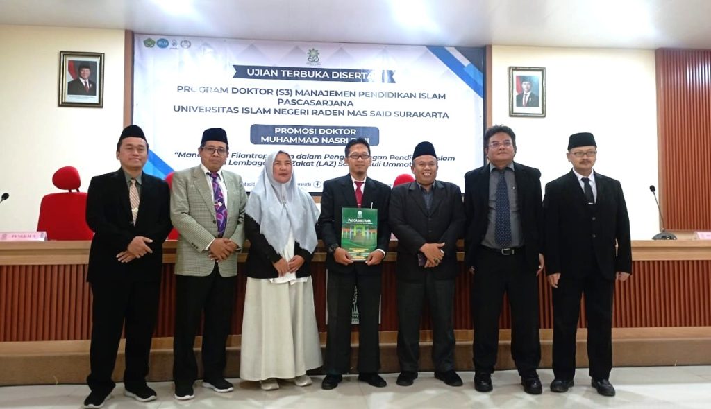 Wakil Ketua Majelis Tabligh PDM Sukoharjo Sandang Gelar Doktor ke-70 UIN Raden Mas Said