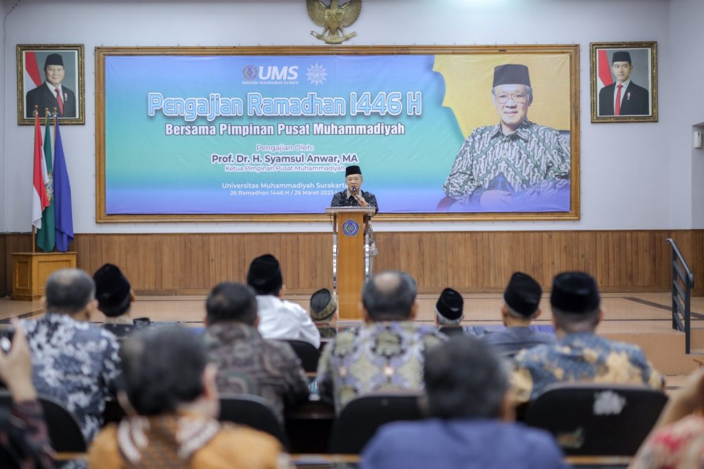 UMS Gelar Pengajian Ramadhan Bersama PP Muhammadiyah, Bahas Kalender Hijriah Global