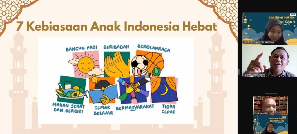Wali Kelas Menyapa Bumikan 7 Kebiasaan Anak Indonesia Hebat