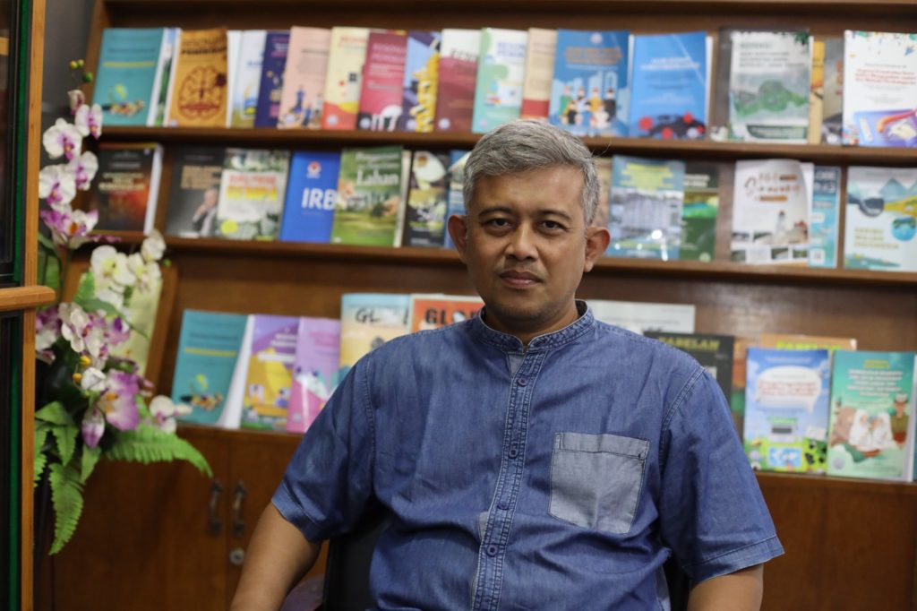 Dosen Fakultas Geografi Universitas Muhammadiyah Surakarta (UMS) Choirul Amin.