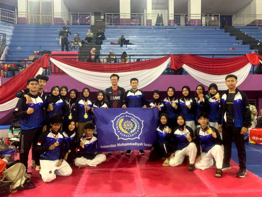 Tim Taekwondo UMS Raih 20 Medali pada Kejuaraan Nasional WTA Championship 2