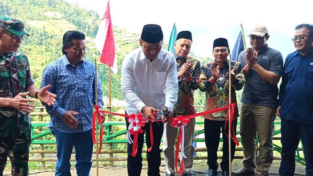 MDMC Solo Resmikan Pipanisasi dan Bak Penampungan Air di Selo