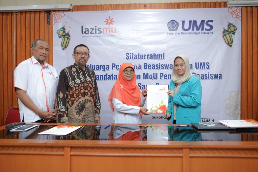 Lazismu UMS Ringankan Langkah Mahasiswa yang Ditinggal Orang Tua lewat Beasiswa Kader Sang Surya