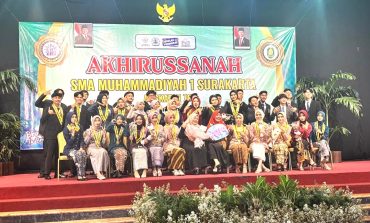 SMA Muhammadiyah 1 Solo Cetak Lulusan Berprestasi, Siap Lanjutkan Perjuangan