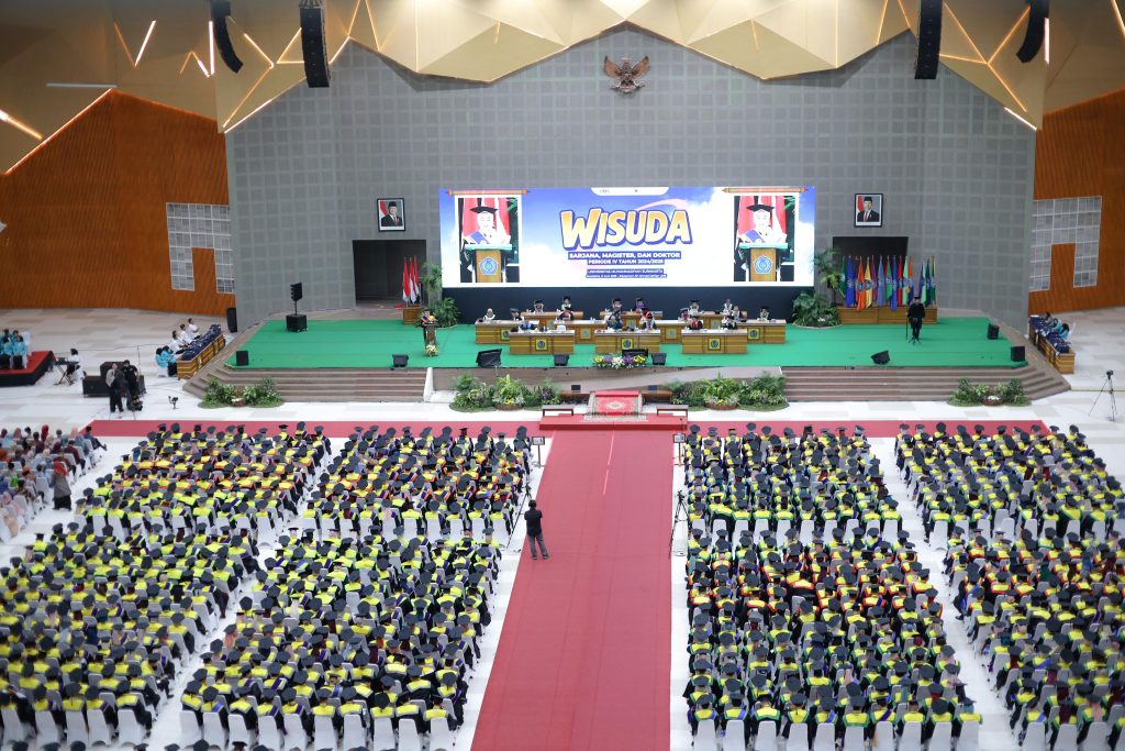 Wisuda UMS, Rektor: Ilmu Bukan Hanya Gelar, Tapi Tanggung Jawab Sosial