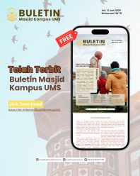 Masjid Kampus UMS Luncurkan Buletin Bertema Parenting: Jejak Cinta Orang Tua