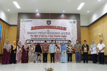 Akhirussanah dan Haflah Wada’ Tahfidzul Qur’an MTs Muhammadiyah Solo