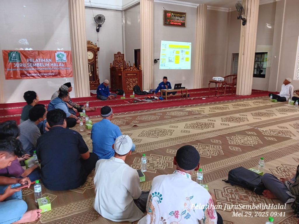 Sambut Iduladha, PRM Karangasem-LP2A Gelar Pelatihan Juru Sembelih Halal