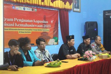 HMP PTI FKIP UMS Dorong Digitalisasi Pemasaran Tempe Desa Sentono Melalui Program PPK Ormawa