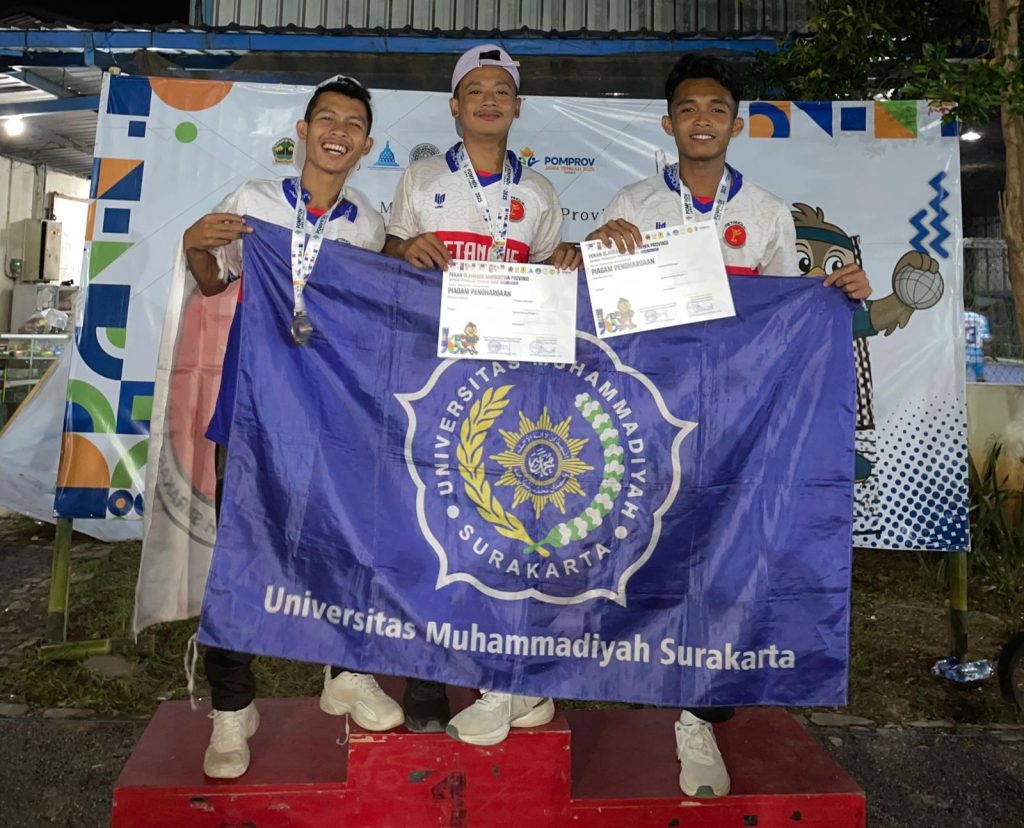 Tim Petanque UMS Sabet Emas dan Perunggu di Pomprov Jateng 2025