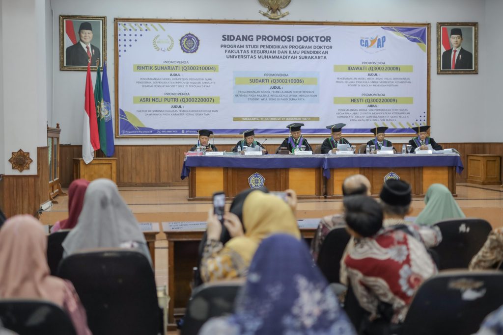 FKIP UMS Dorong Efektivitas dan Kualitas lewat Promosi Doktor Bersama