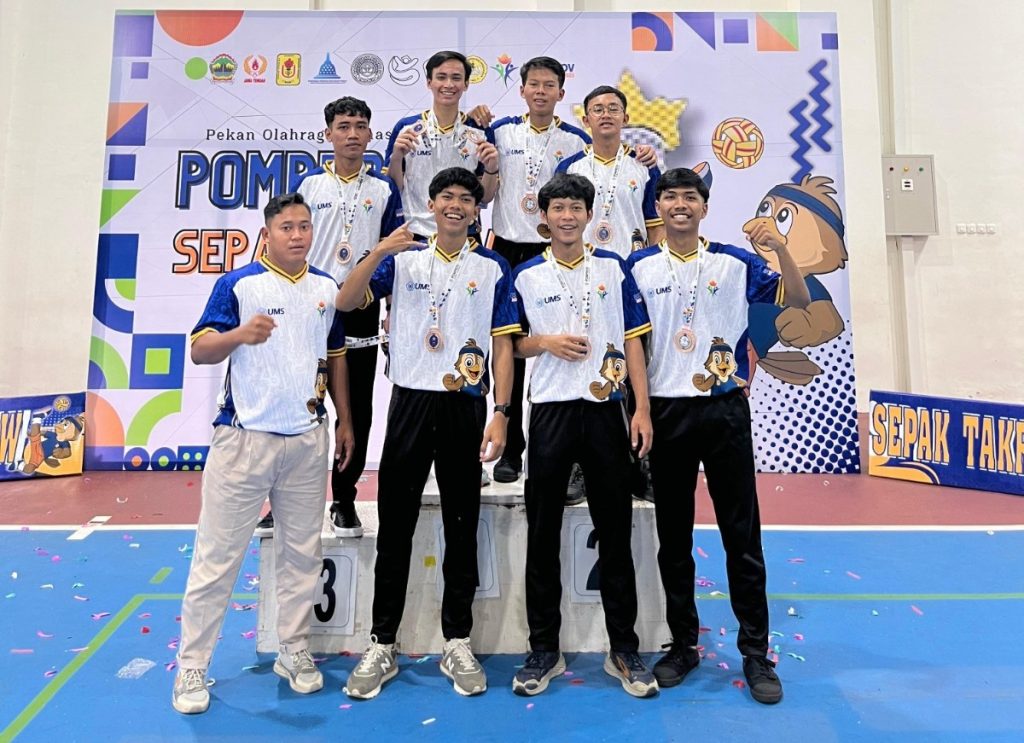 Tim Sepak Takraw UMS Raih Gelar di Pomprov Jateng 2025