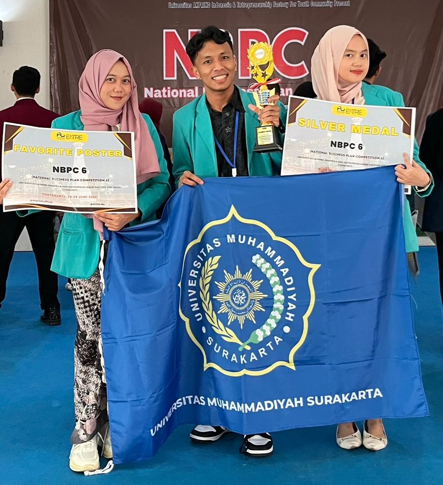 Ide Camilan Sehat, Tim Sanivita UMS Raih Medali Perak di NBPC 2025