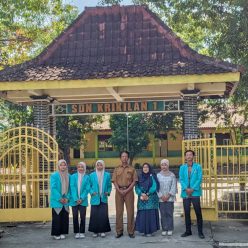 Mahasiswa UMS Dorong Pelestarian Budaya lewat Polisi Anak Purba di SDN Krikilan 1 Sragen