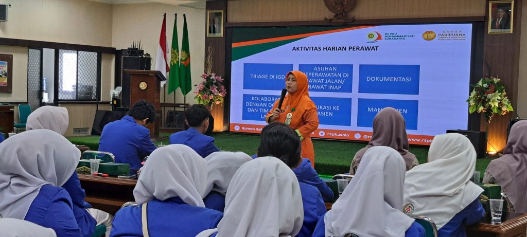 SMK Kesehatan Binatama Jogja Kunjungan Industri ke RS PKU Muhammadiyah Solo