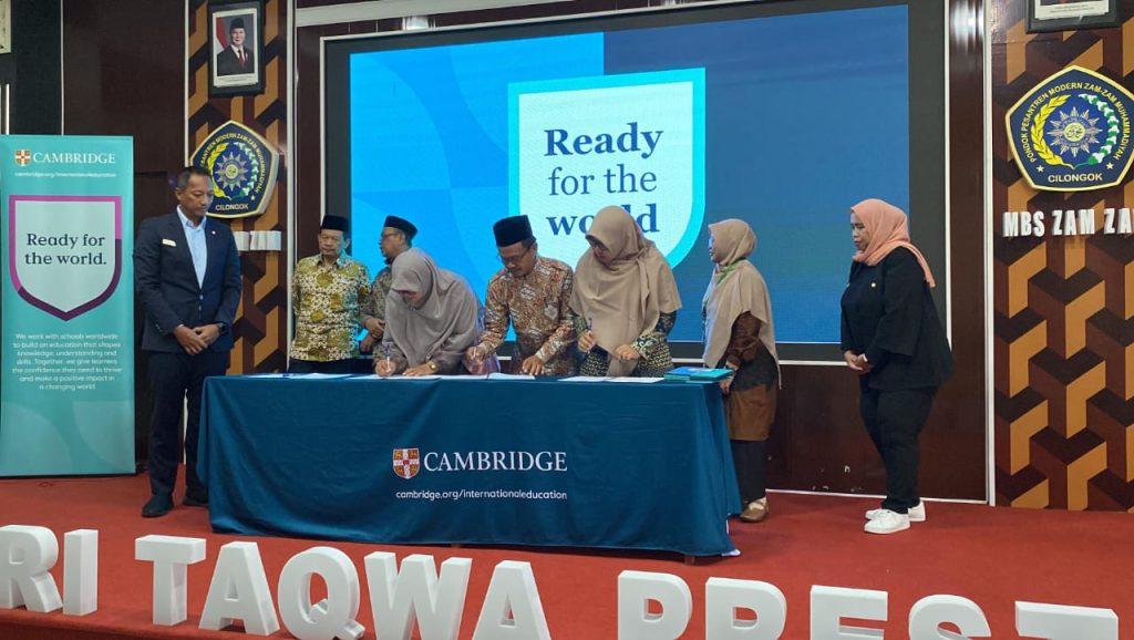 SD Muhammadiyah PK Banyudono Teken MoU dengan Cambridge
