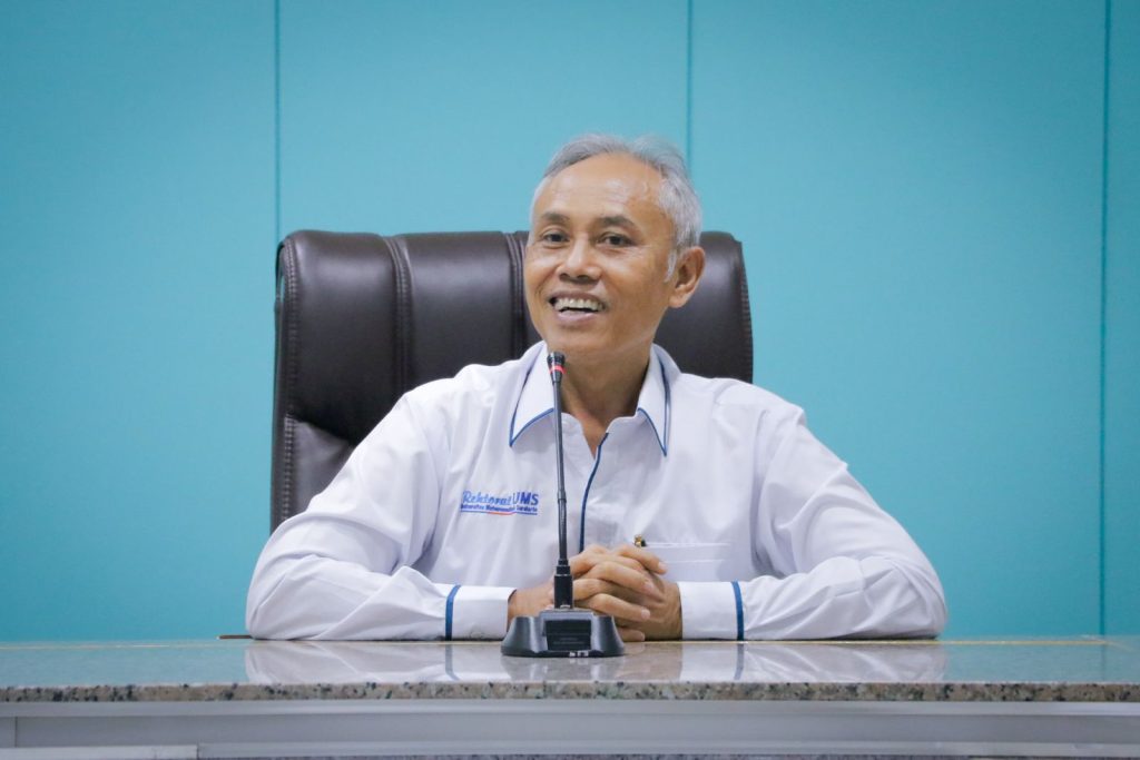 Rektor UMS, Prof Harun Djoko Prayitno.