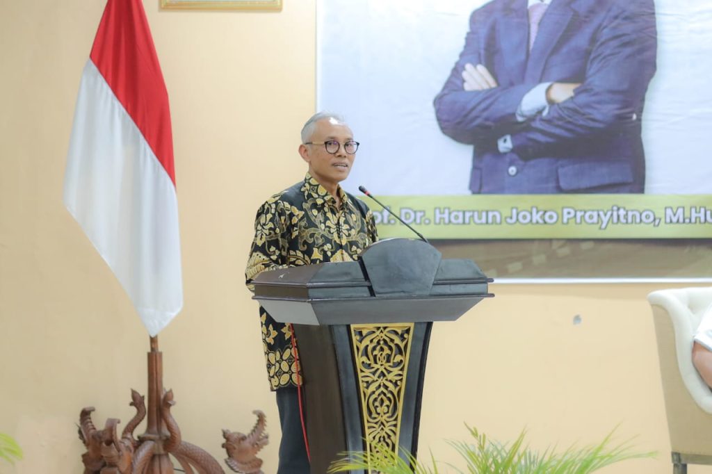 Rektor Universitas Muhammadiyah Surakarta (UMS), Prof. Harun Joko Prayitno, resmi mengakhiri tugasnya sebagai Pelaksana Tugas (Plt.) Kepala Lembaga Layanan Pendidikan Tinggi (LLDIKTI) Wilayah VI Jawa Tengah pada Selasa (5/8/2025).