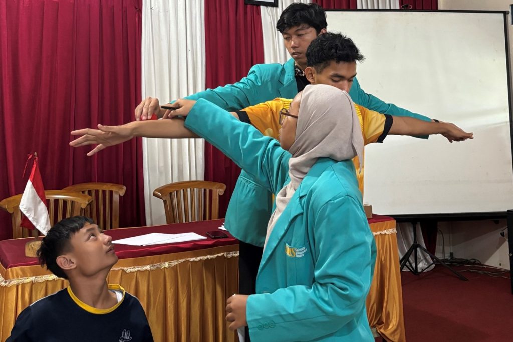 Mahasiswa UMS Kenalkan Ruang Difabelku, Dorong Kemandirian Anak Difabel