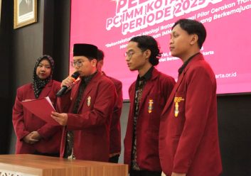 PC IMM Kota Solo Dilantik, Siap Hadirkan Wajah IMM Berkemajuan
