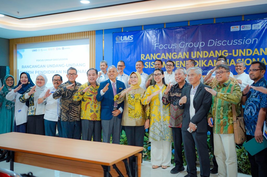 UMS Gelar FGD RUU Sisdiknas Bersama Ketua Komisi X DPR RI